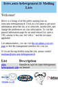 Mobile Screenshot of listes.auto-hebergement.fr